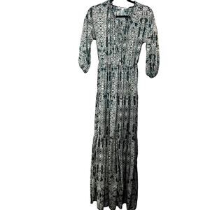 chinese dress ladies Britton Chocolate Floral Maxi Dress – JO+CO